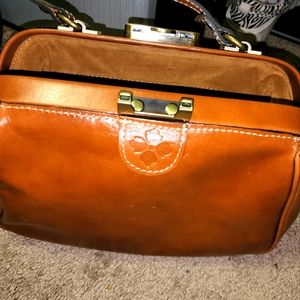 Patricia Nash Leather Distressed Gracchi Handbag